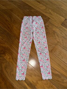 SET Active Pink Floral Kids Leggings